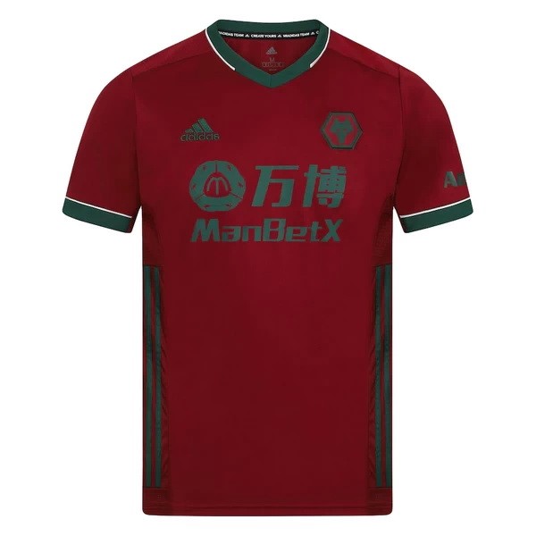 Tailandia Camiseta Wolves Replica Tercera Ropa 2020/21 Rojo